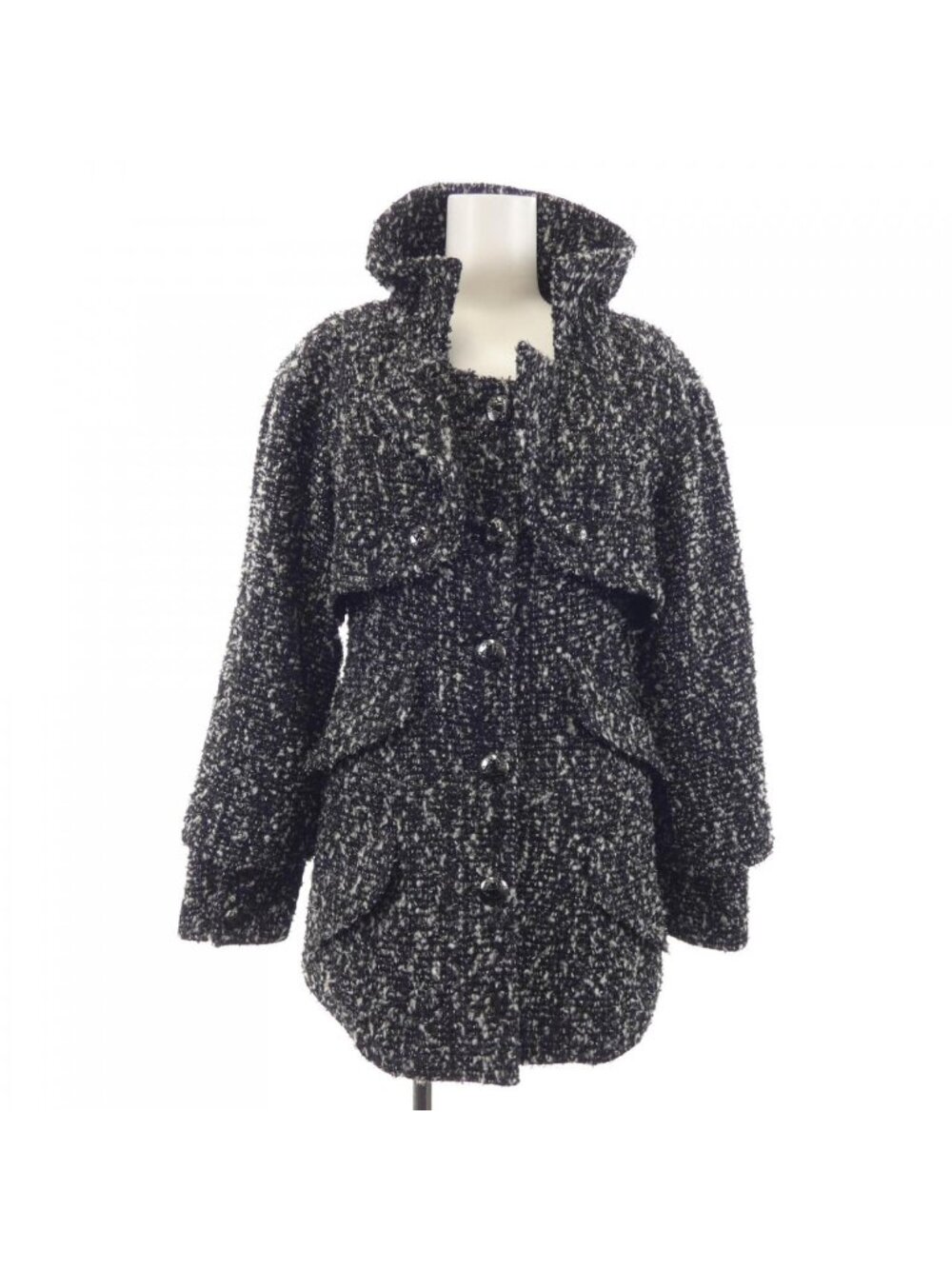 Chanel Coat Black